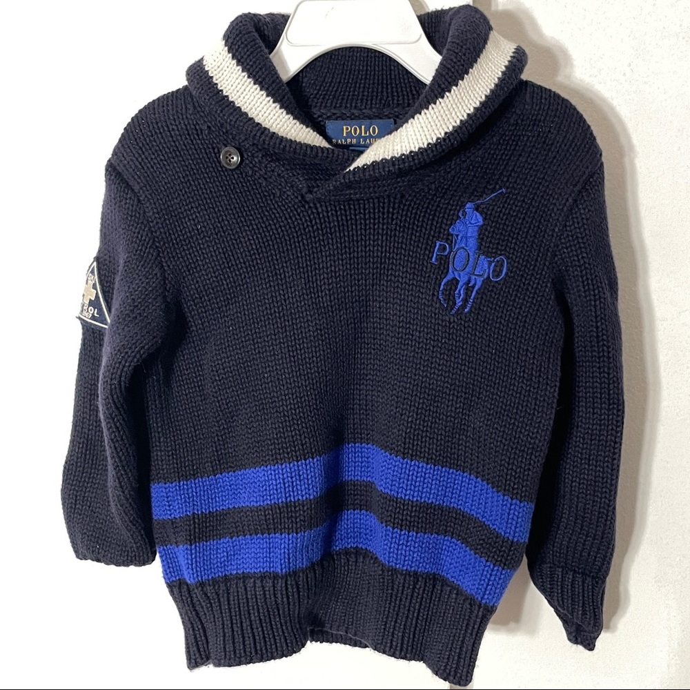 Polo by Ralph Lauren Sweater Toddler Cable-knit Sweater size 3T ❤️